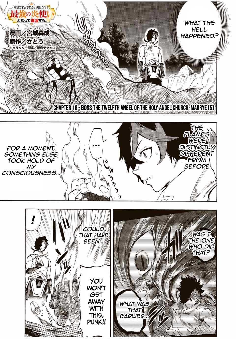 A Boy Who Has Been Burned by the Fire of Hell - Reinstated as the Strongest Flame Messenger Chapter 18 2